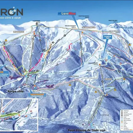 Studio Les 3 Lys Auron Exterior photo